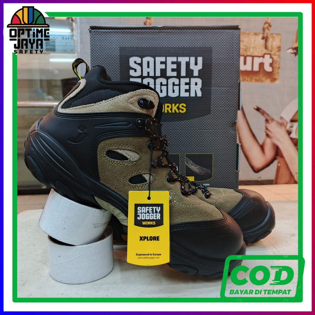 Sepatu Safety Jogger Xplore S3 Original - Safety Shoes Jogger Xplore S3 HRO SRC METAL FREE