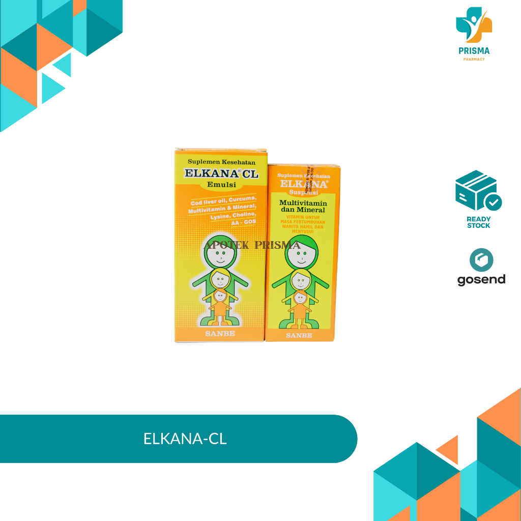 ELKANA SIRUP ELKANA CL / Elkana Cl Vitamin Anak
