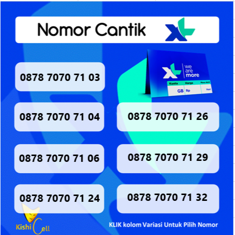 Nomor Cantik XL kartu Perdana XL Pilihan sudah 5G