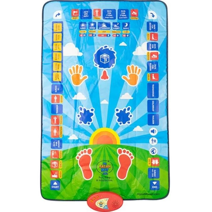 MURAH Sajadah Pintar Edukasi Anak Belajar Sholat Dan Doa Smart Sajadah Anak - Belajar Sholat Anak