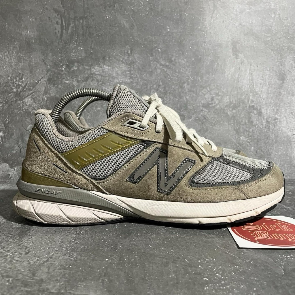 Sepatu / Shoes NB 990 V5 Made In USA Grey Sneaker