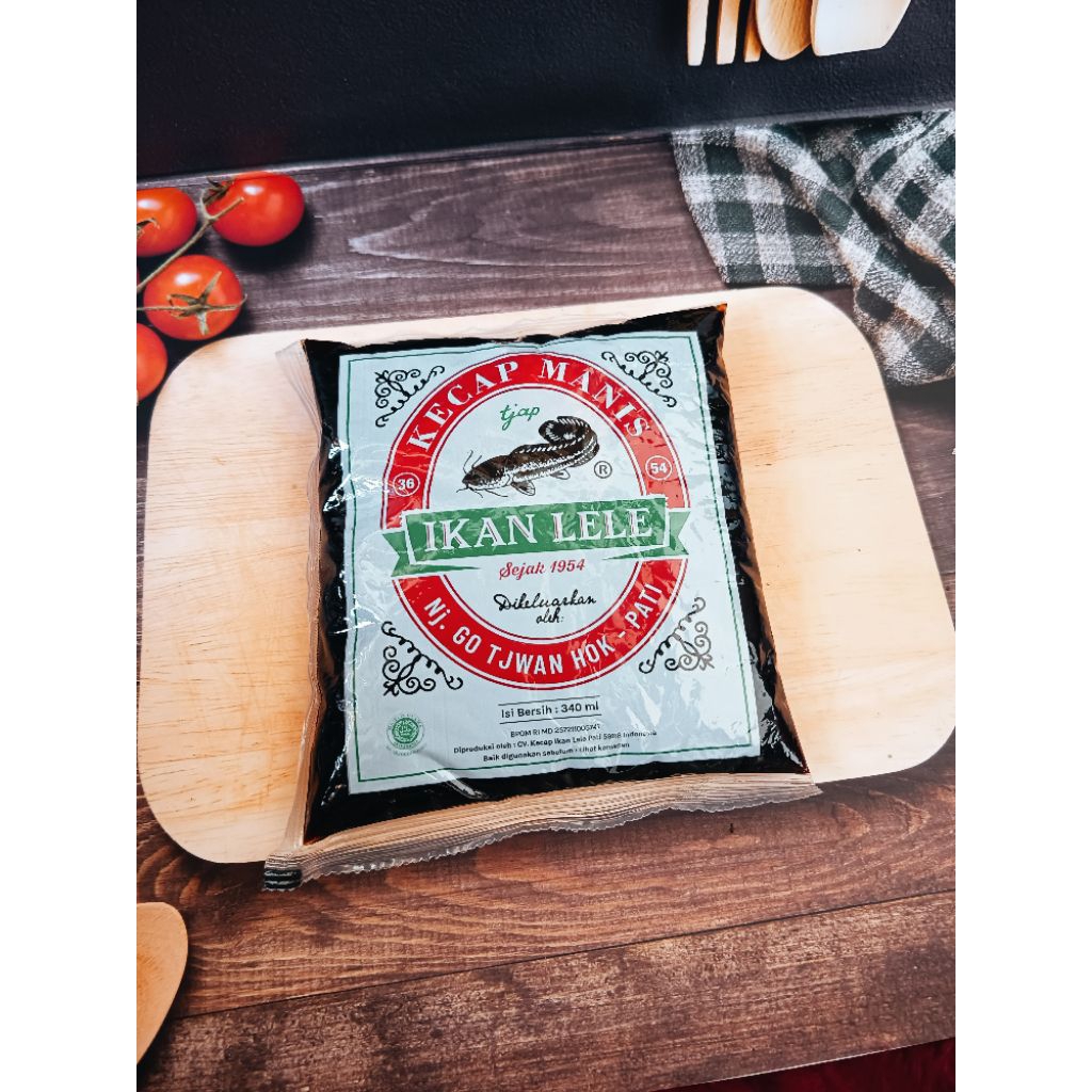 

Kecap Manis tjap Ikan Lele kemasan 340ml