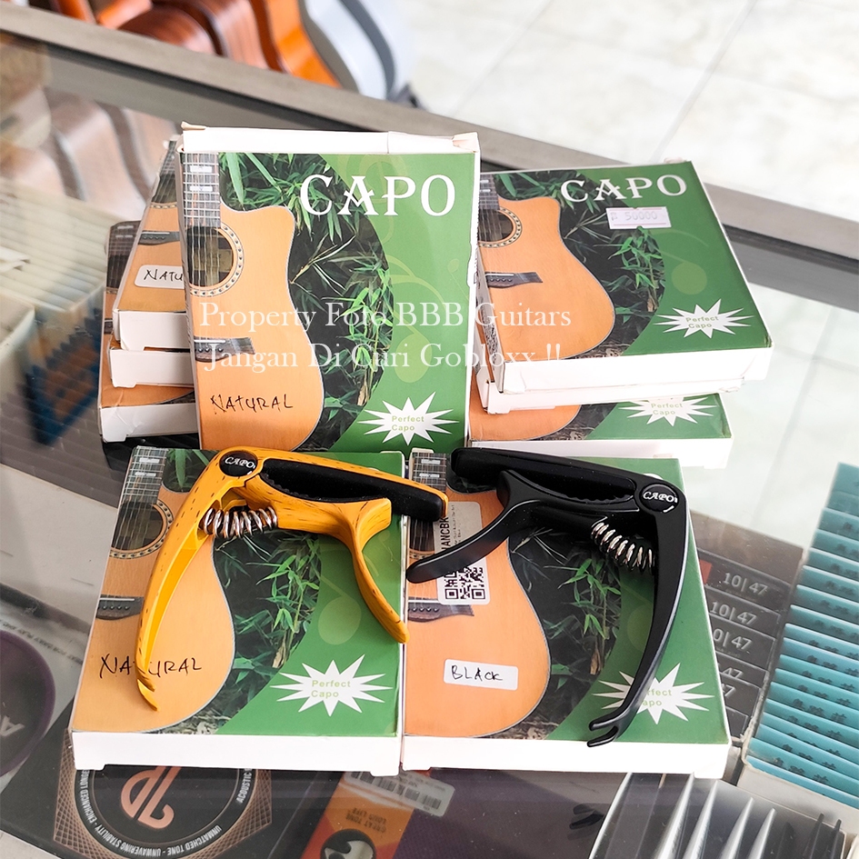 Capo Kapo bahan Besi Capo Gitar Akustik Capo Gitar Elektrik