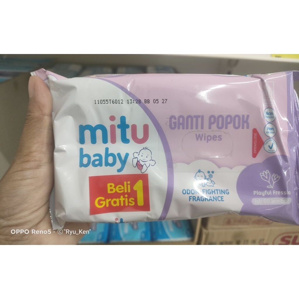 Mitu baby tisu basah