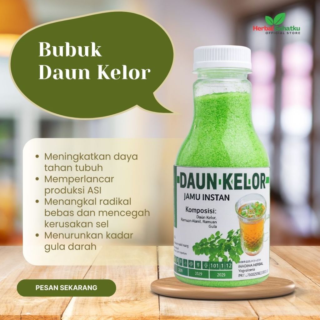

Herbal Sehatku / Daun Kelor Bubuk Organik Premium Dari Bumi Moringa Leaf Powder