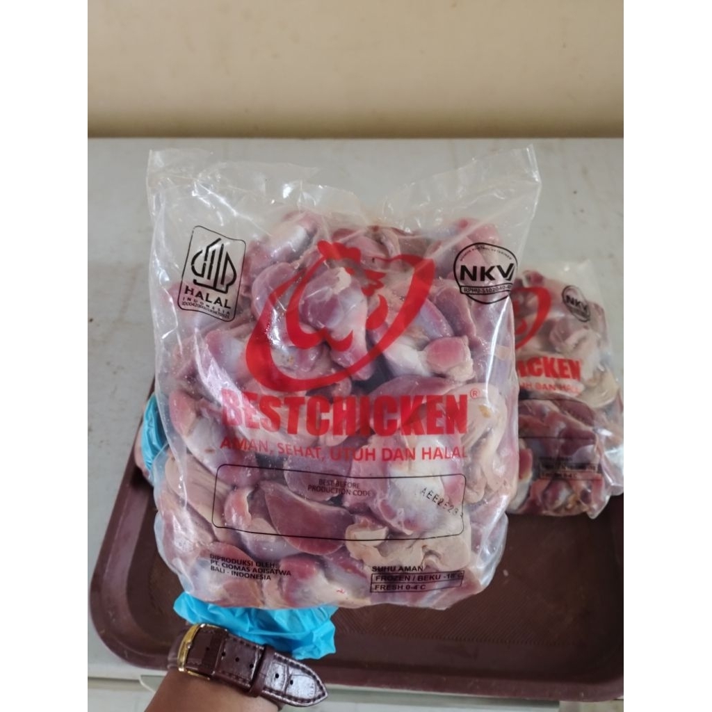 

Ampela Ayam Bersih berat 1 kg (1000gram)