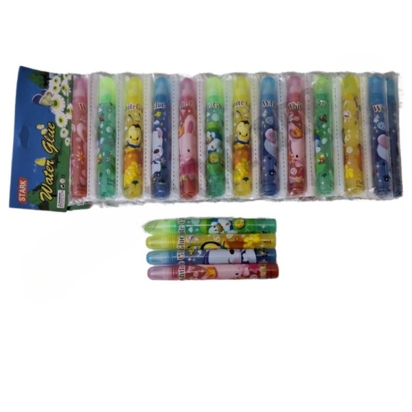 

1 lusin Lem Kertas Cair Renteng STARK Water Glue Isi 12 pcs / Lem Kertas / Lem Cair