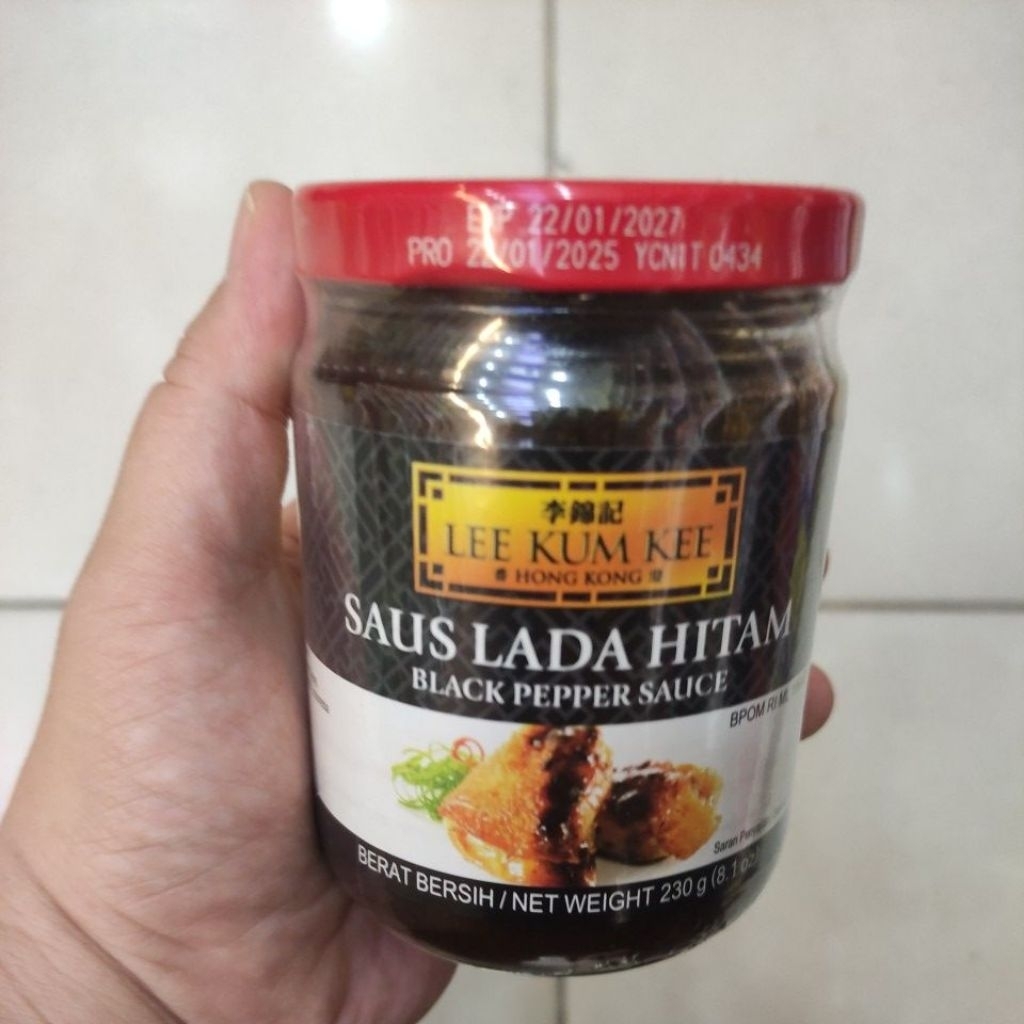 

LEE KUM KEE SAUS LADA HITAM BLACK PEPPER SAUCE 230gr