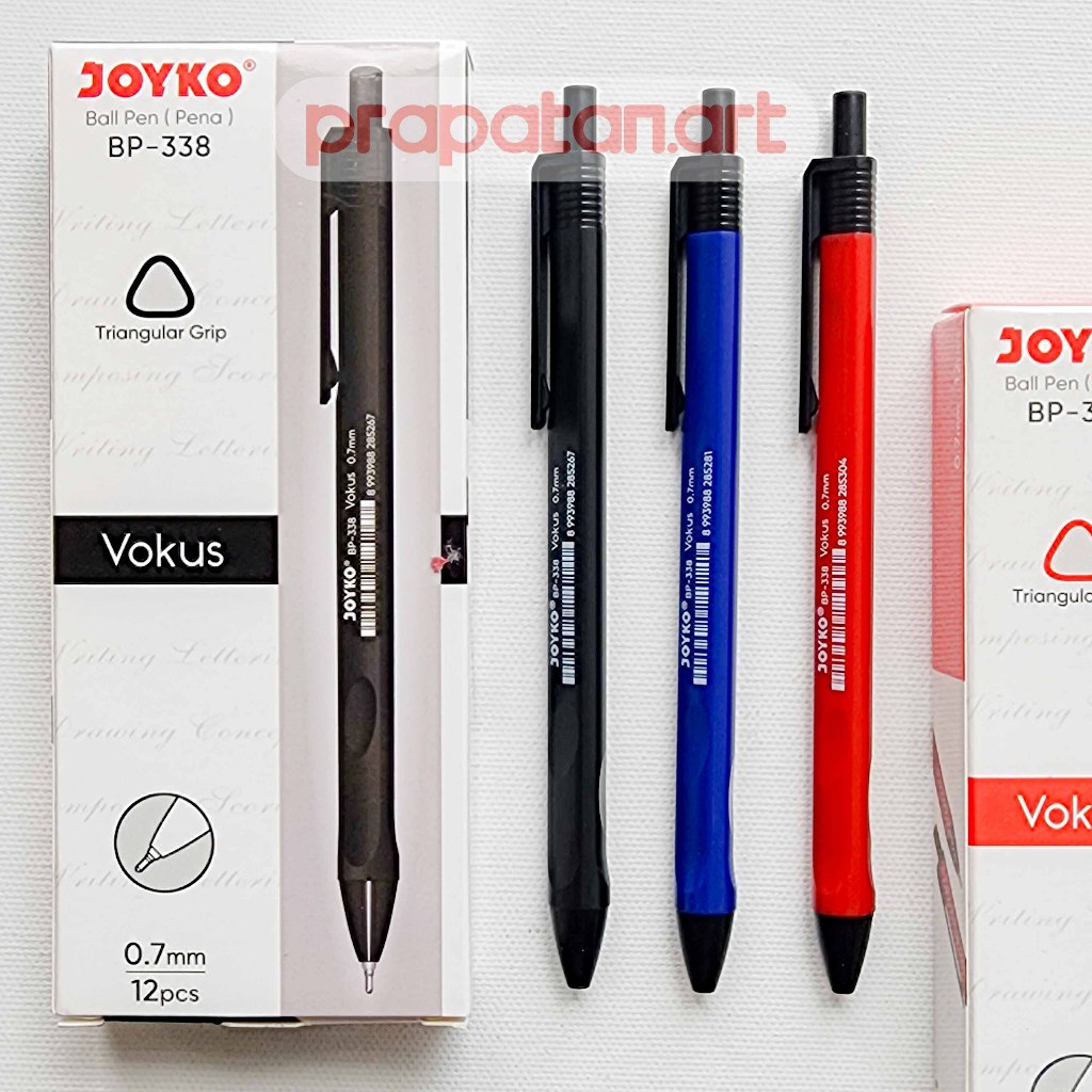 

Joyko BP-338 Vokus Ball Pen 0.7mm | Ballpoint | Pulpen Pena