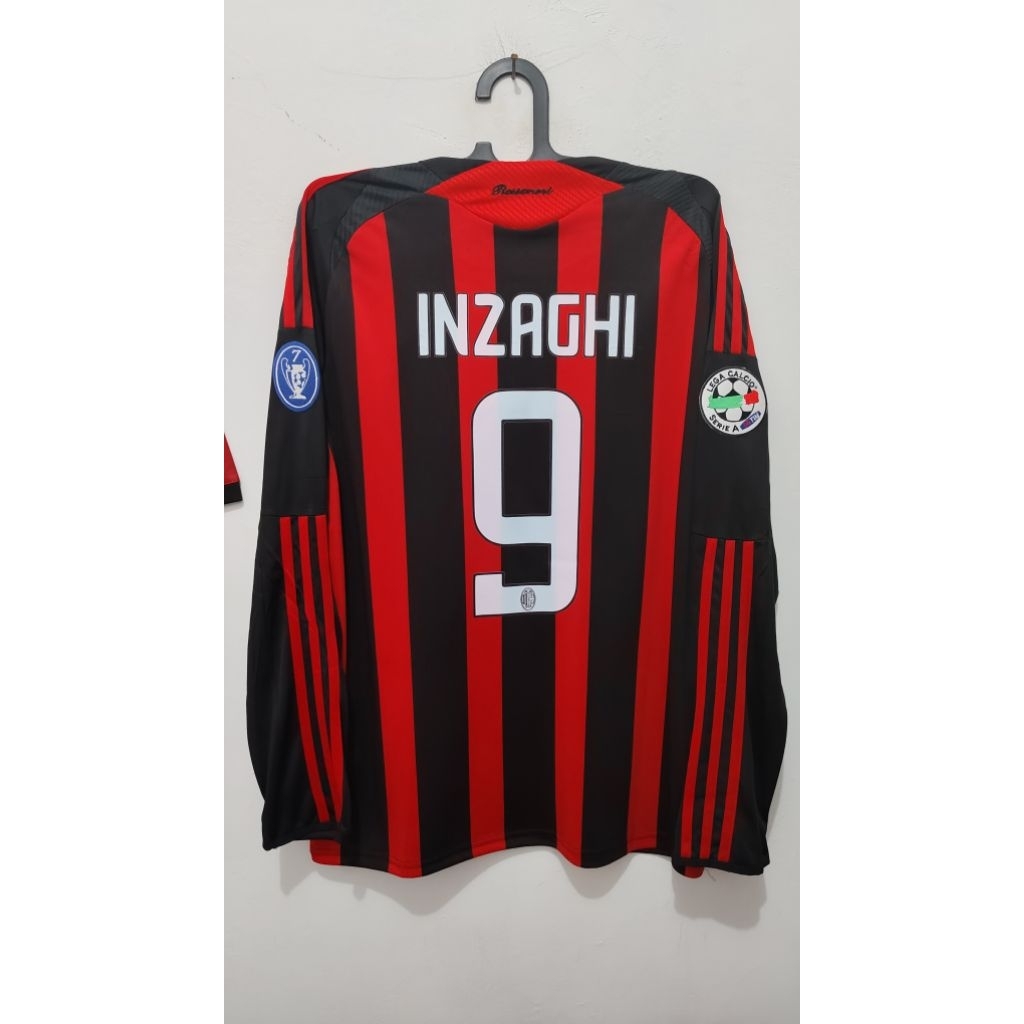 jersey retro Milan Inzaghi size m