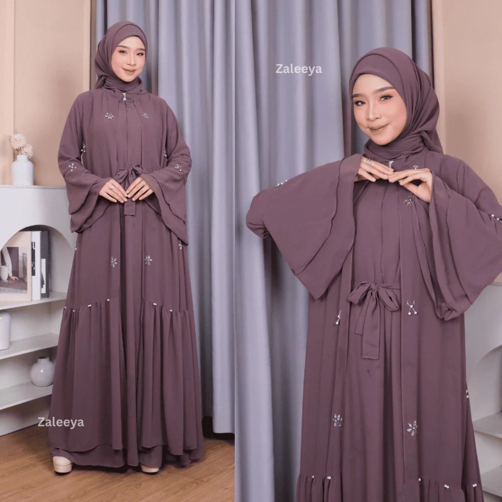 zafira abaya kode A/gamis pesta elegan/gamis syar'i