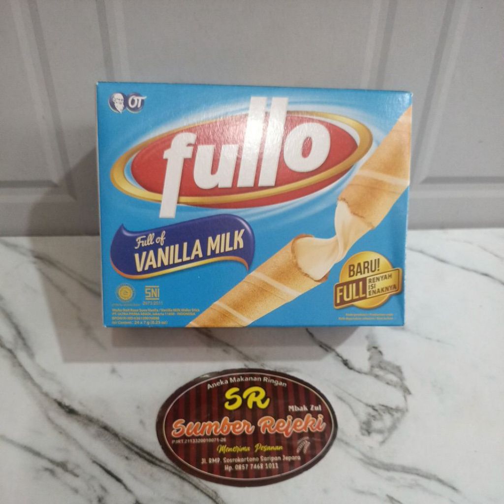 

FULLO VANILLA BERAT 168 GRAM