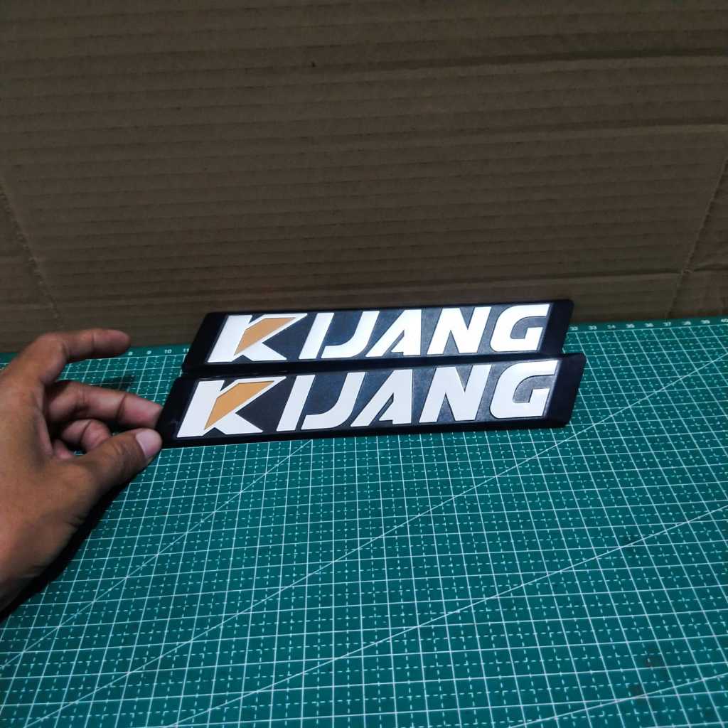 Emblem logo tulisan Kijang Grand Extra 1.5 1.8 ORIGINAL