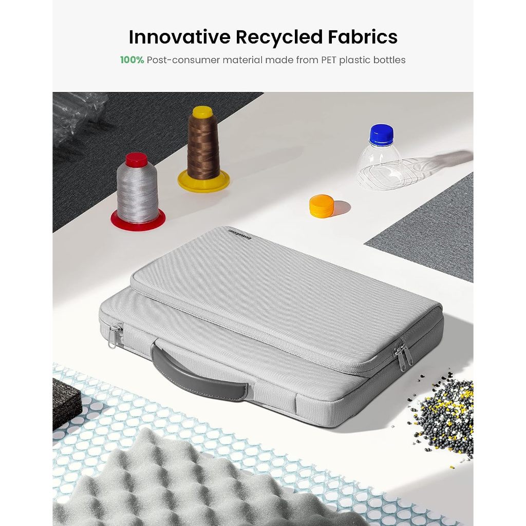 TAS LAPTOP BRIEFCASE TOMTOC A14-B02G 13 INCH GREY FOR LAPTOP/SURFACE PRO/MACBOOK