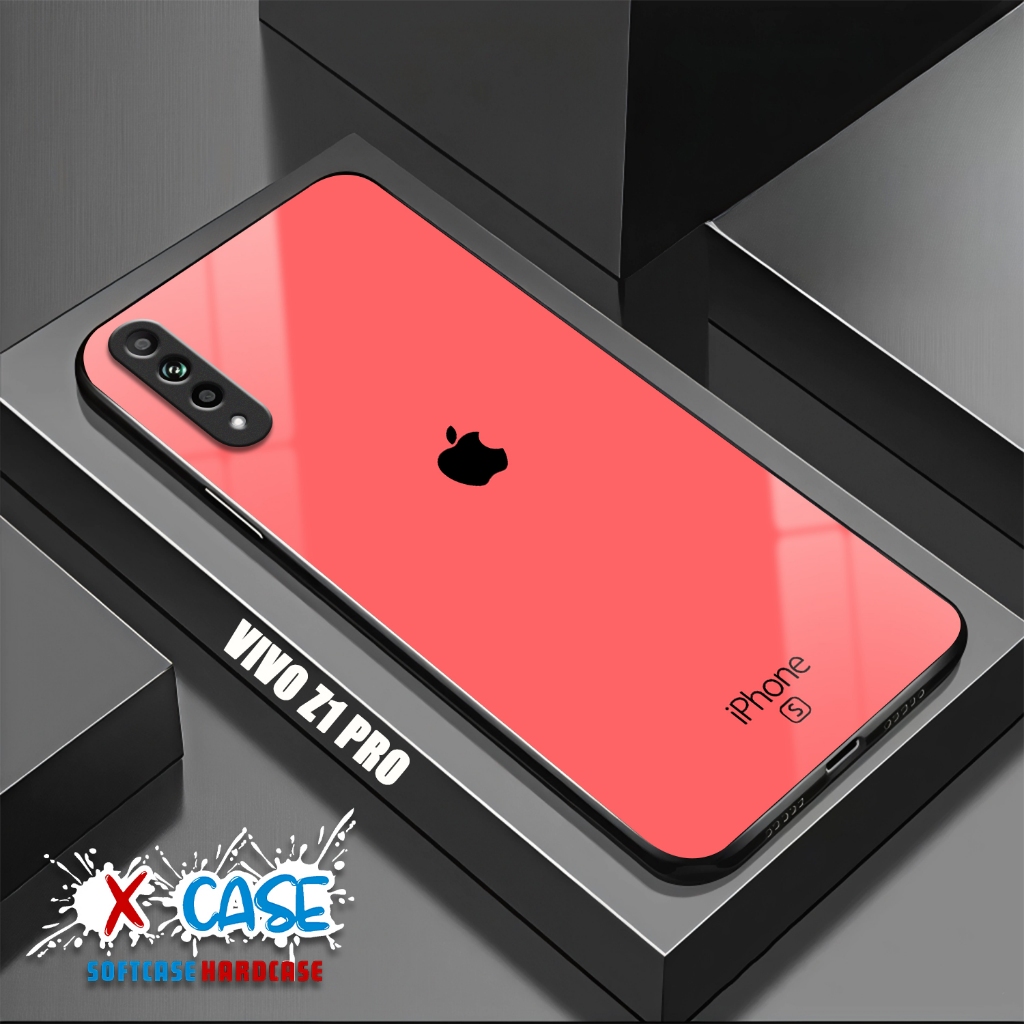 Softcase  Vivo Z1 Pro Casing Glossy Vivo Z1 pro Vivo 1951 1918 Case kaca - Kesing Kaca Kilau - Casin