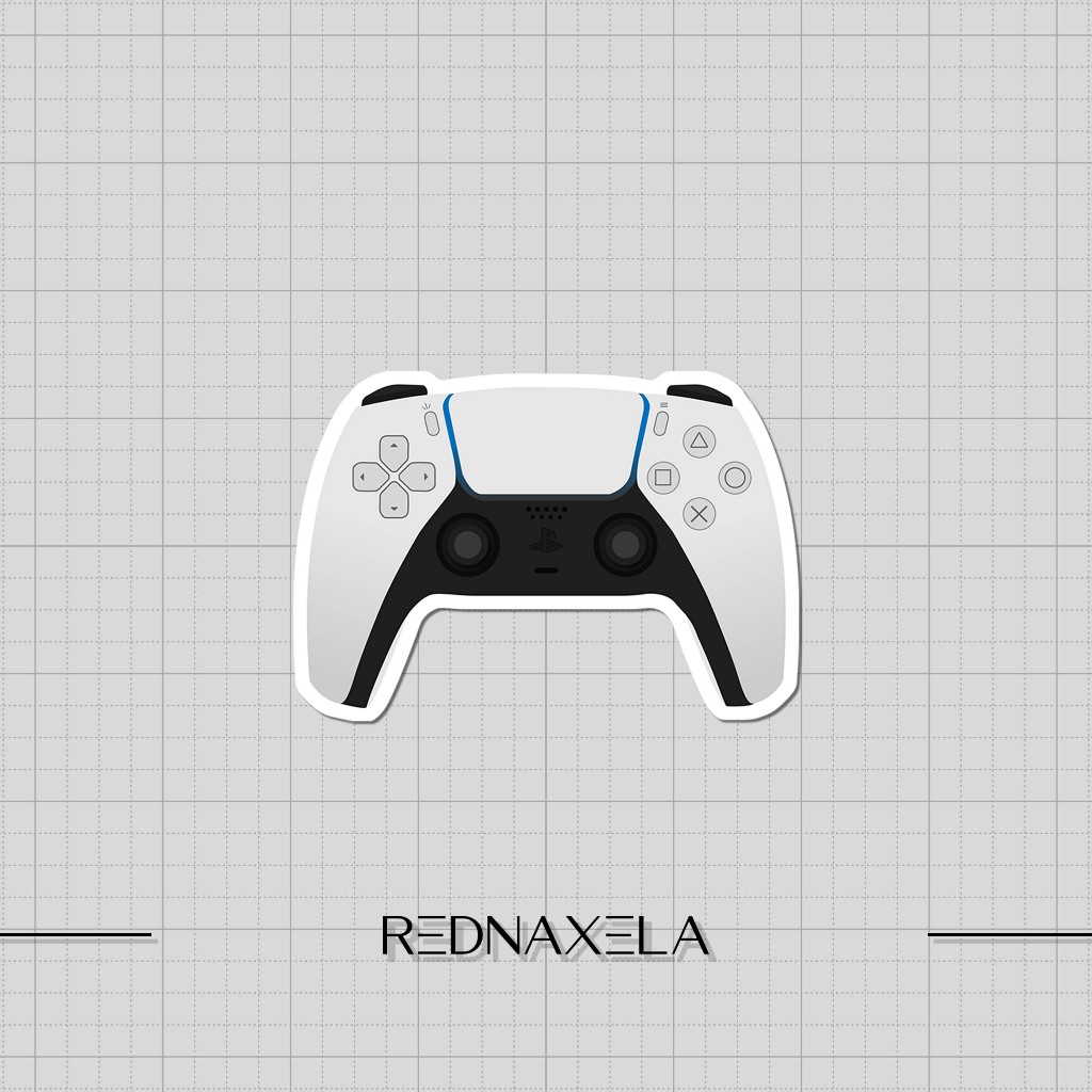 

Stiker Vinyl PS5 Controller Stiker Koper Outdoor Waterproof Sticker