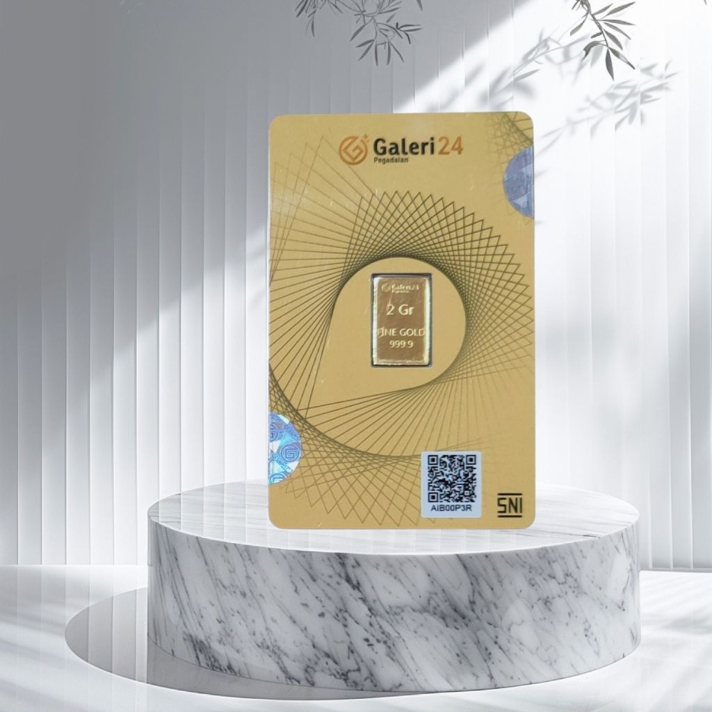 Logam Mulia Emas Galeri24 Pegadaian 2 Gram