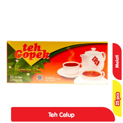 

Teh Gopek Celup Box isi 25 Amplop | Teh Hitam Asli Kantung Celup Promo