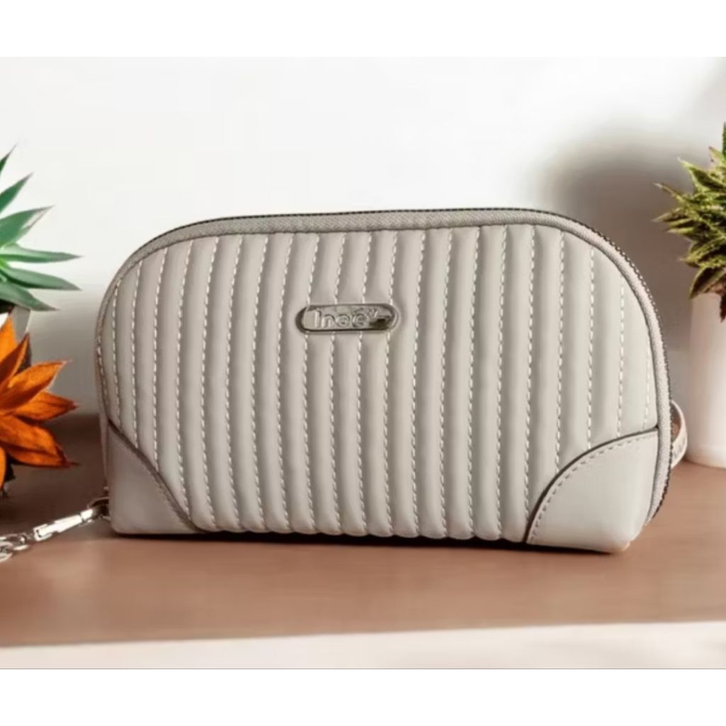 KALUNA BY INOE TAS DOMPET WANITA TERBARU SIMPEL KULIT CHOCOLY BORDIR