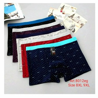 Flyman Elfsa - Celana Dalam Pria Boxer Jumbo Katun Motif 6634