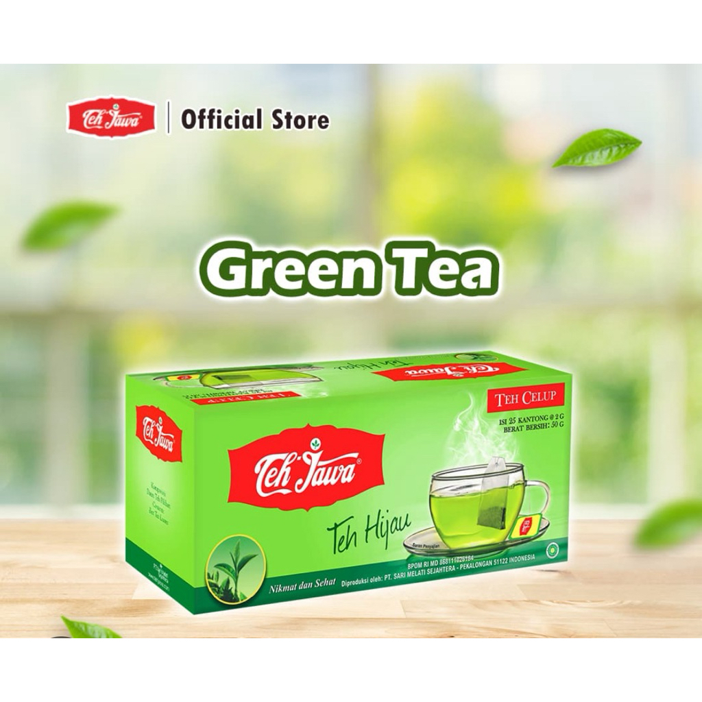 

Teh Jawa Teh Hijau 50gram celup