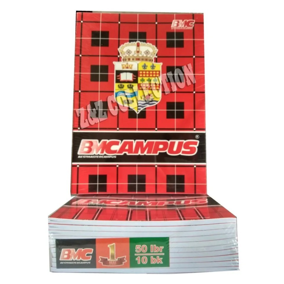 

(10pc) buku tulis kampus merek BMC isi 50 lembar