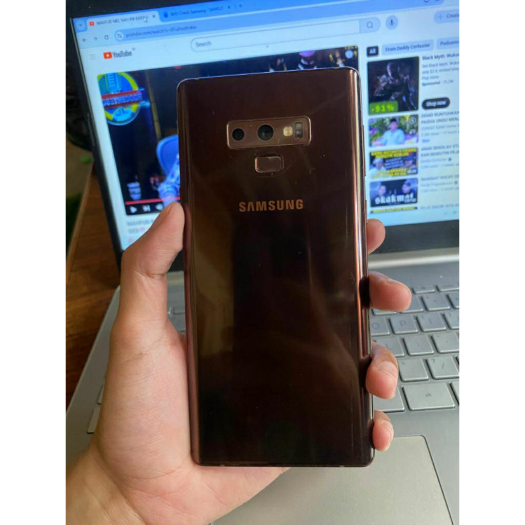 samsung note 9 6/128 SEIN SECOND MULUS