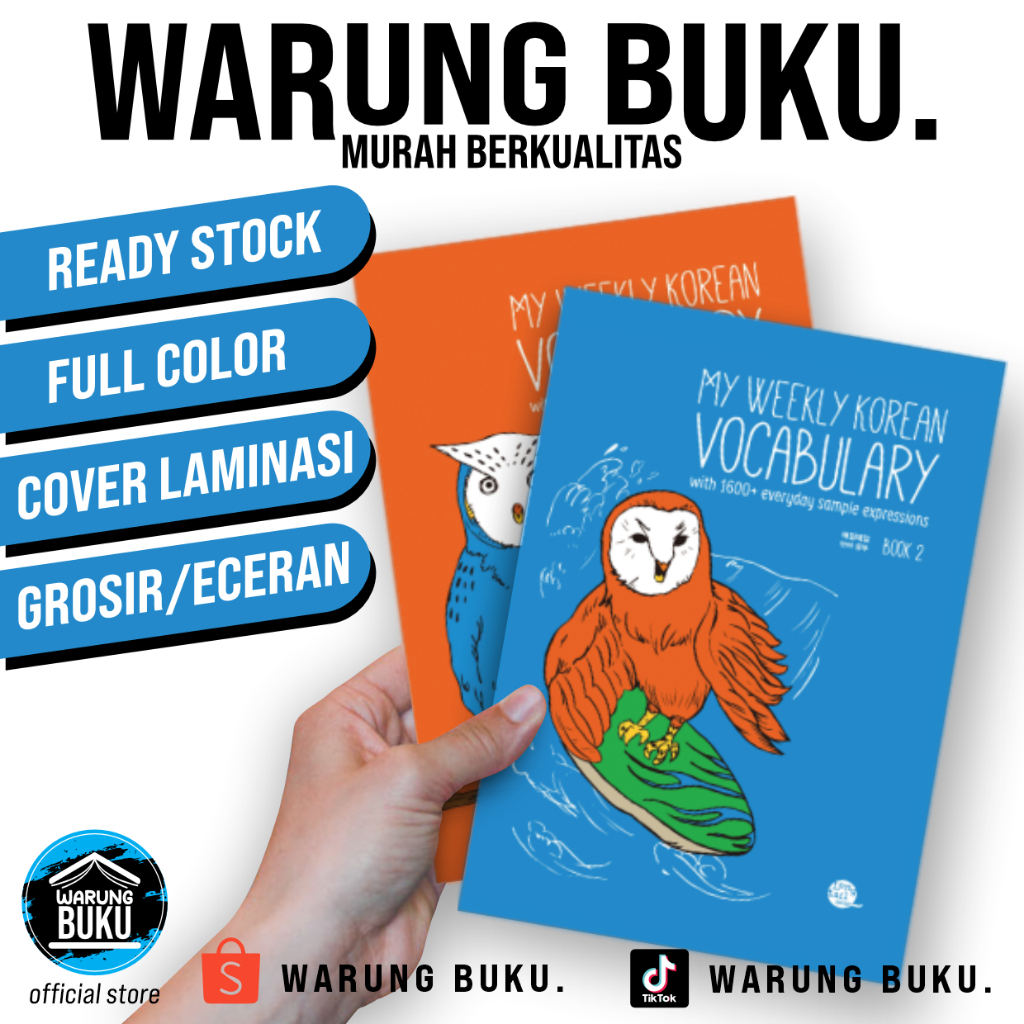 

Buku My Weekly Korean Vocabulary with 1600+ everyday sample expressions