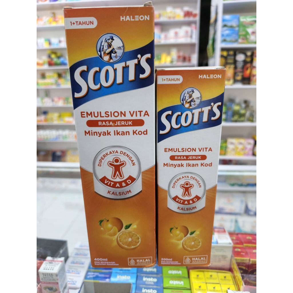Scott's Emulsion Vita Rasa Jeruk / Vitamin Anak