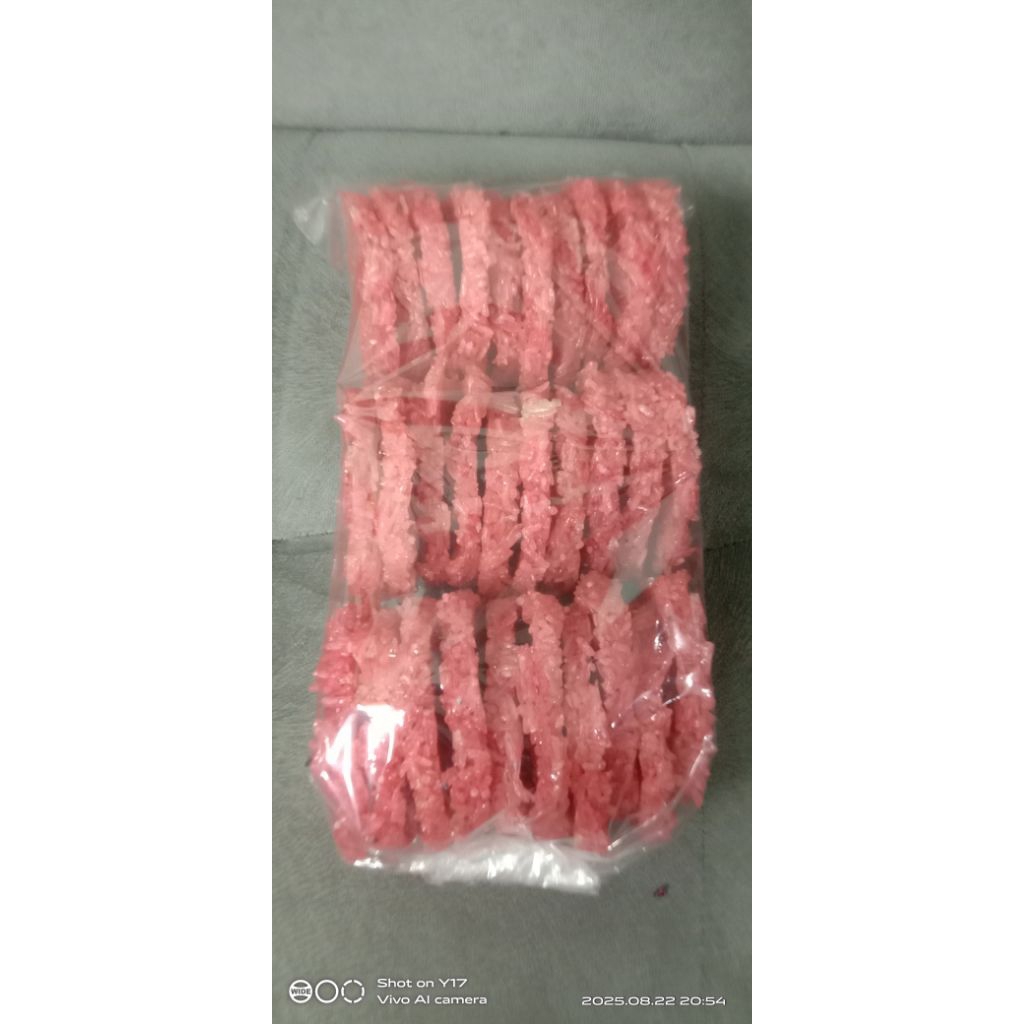 

makanan tradisional rengginang ketan rasa terasi ukuran besar isi 30 pcs