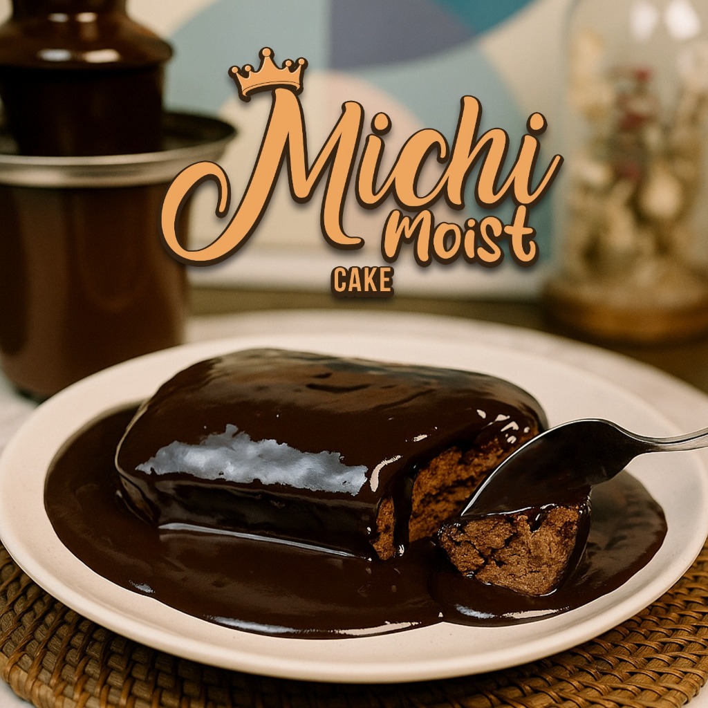 

Cake Coklat Michi Moist 200gr/ Cake Coklat Mewah