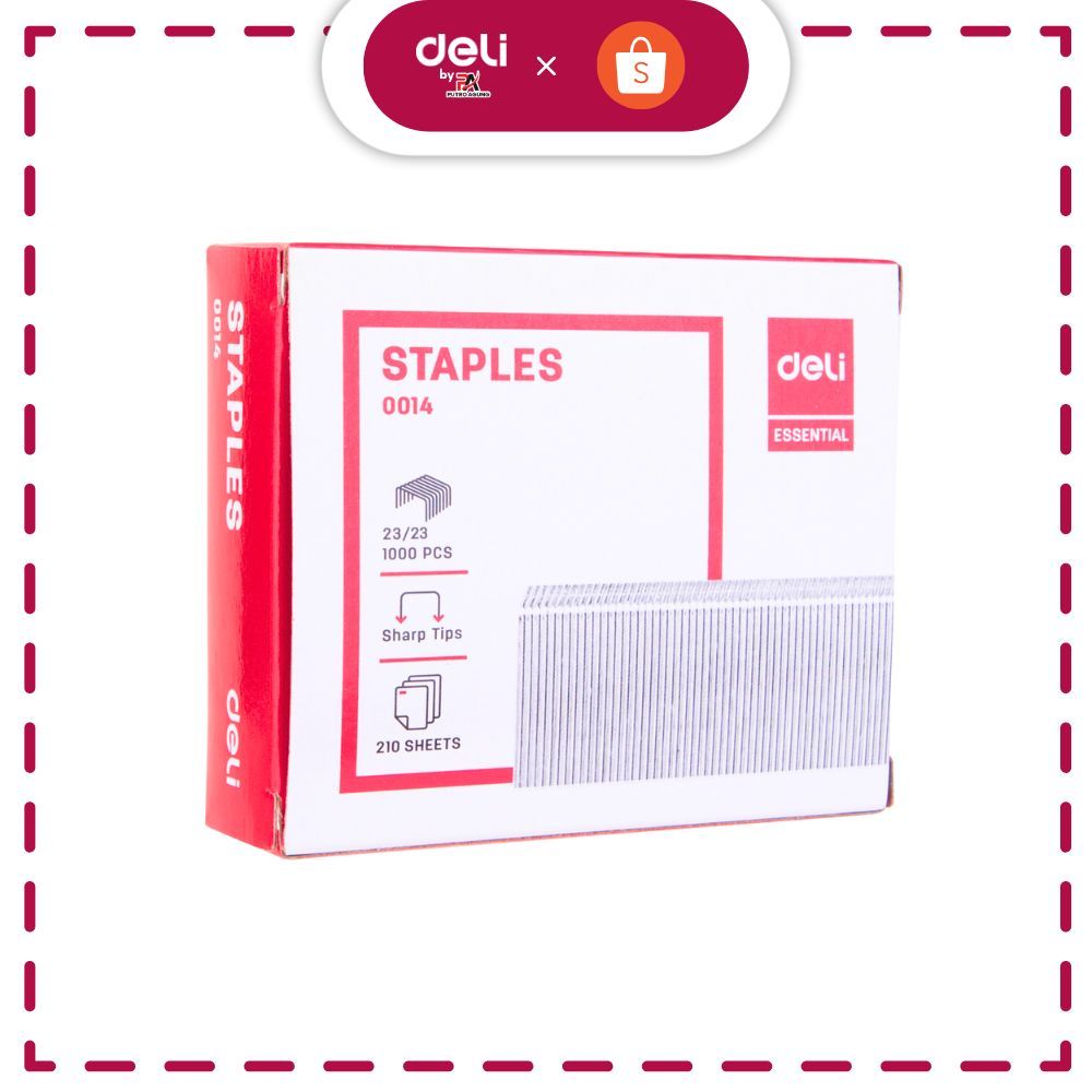 

Deli Staples E0014 23/23 Isi 1000