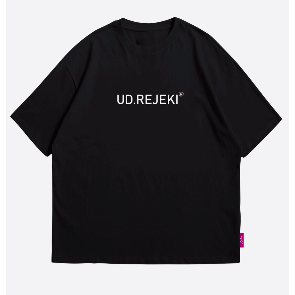 UD.REJEKI - Logo T-shirt Black 20s