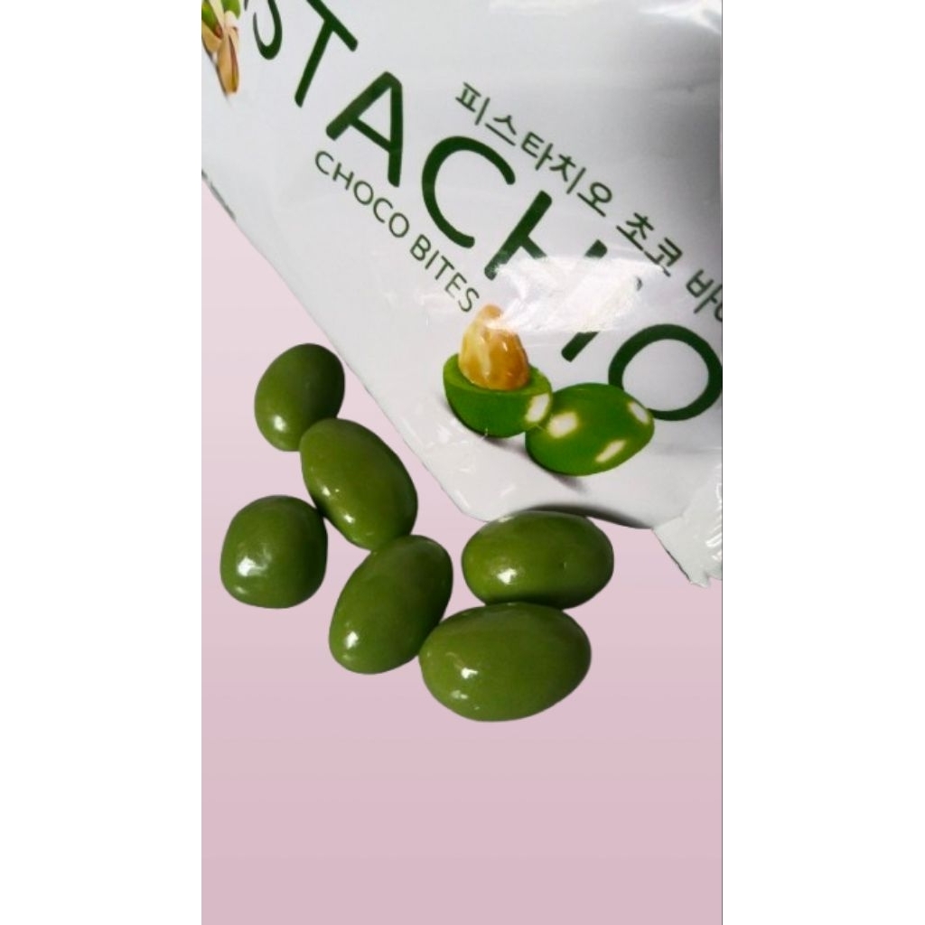 

wonhae choco bites cokelat isi kacang pistachio