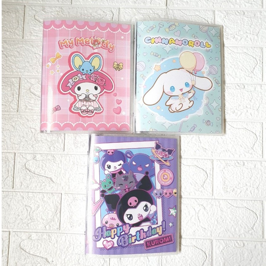 

Map Binder Fancy Karakter Ukuran A5 Ring Besi 20R / Organizer Binder Note Slip