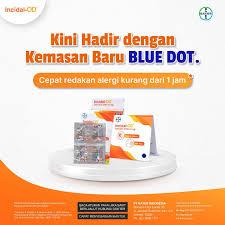 Incidal-OD 1 STRIP 4 KAPSUL - Obat Alergi dan Biduran