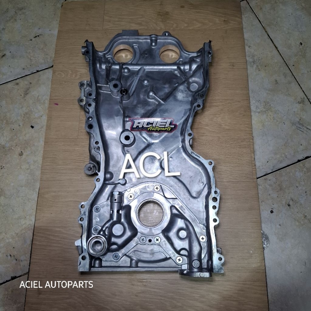 cover tutup rantai timing l300 euro 4 4n14 pompa oli mesin l300 euro4 original