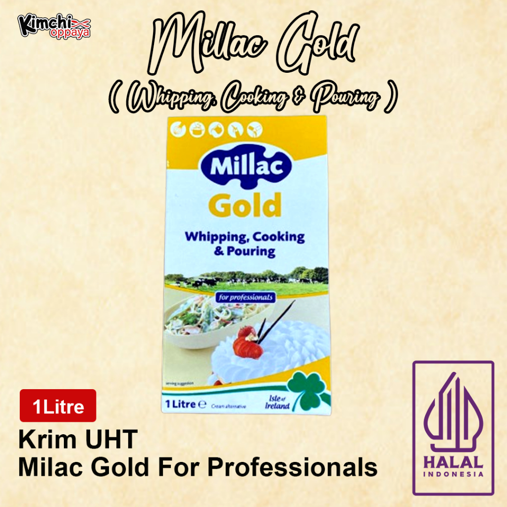 

Millac Gold Whipping/Cooking & Pouring Cream 1 Liter