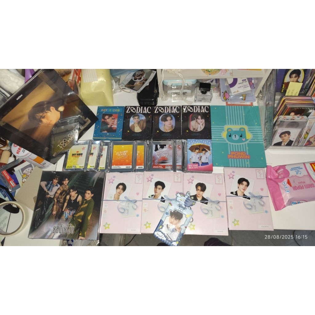 GMMTV CC PC SET SEALED GEMINI FOURTH POND PHUWIN JOONG DUNK PERTH SANTA SKY NANI JUNIOR MARK NANON P