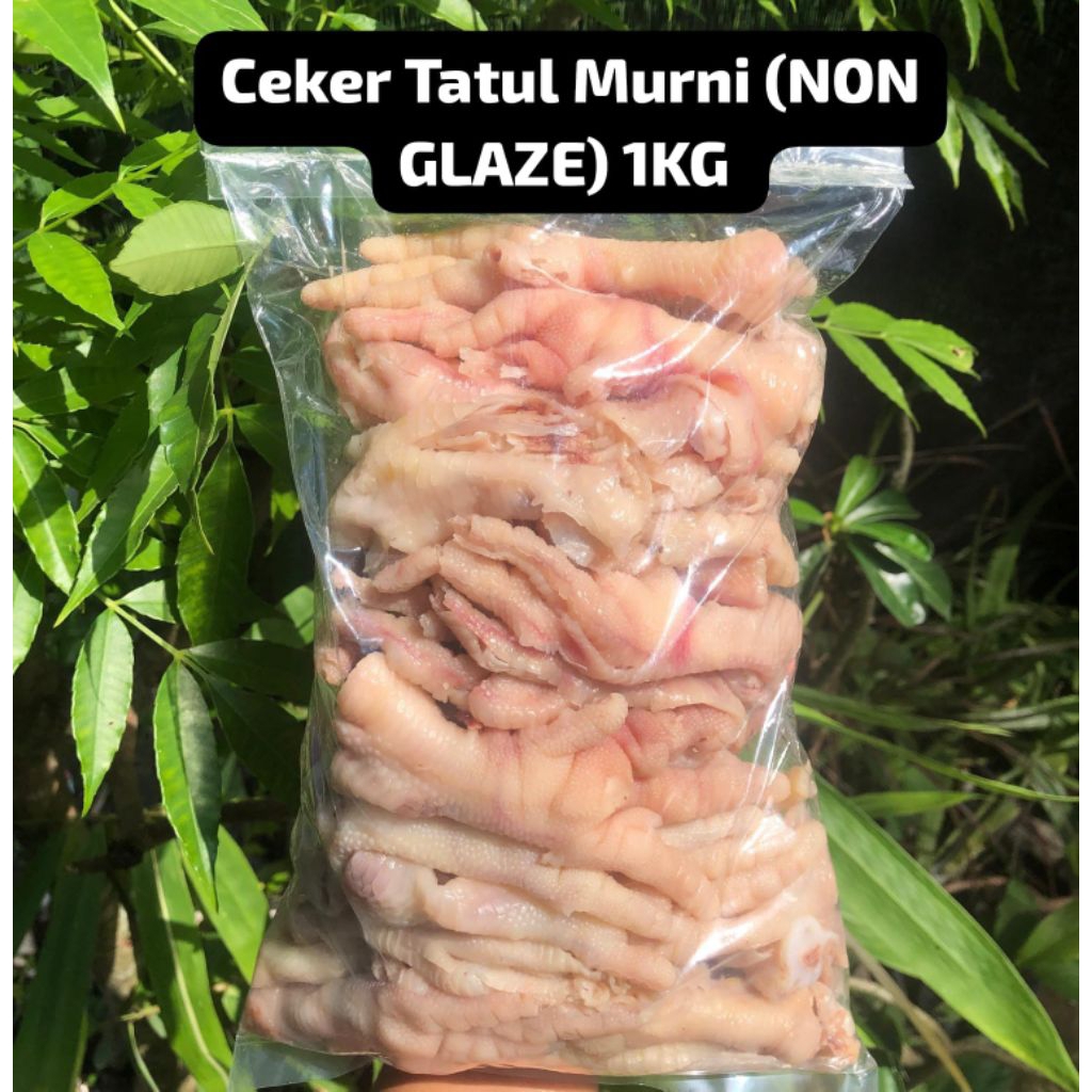 

Ceker Tanpa Tulang Murni Non Glaze Kurleb 1kg