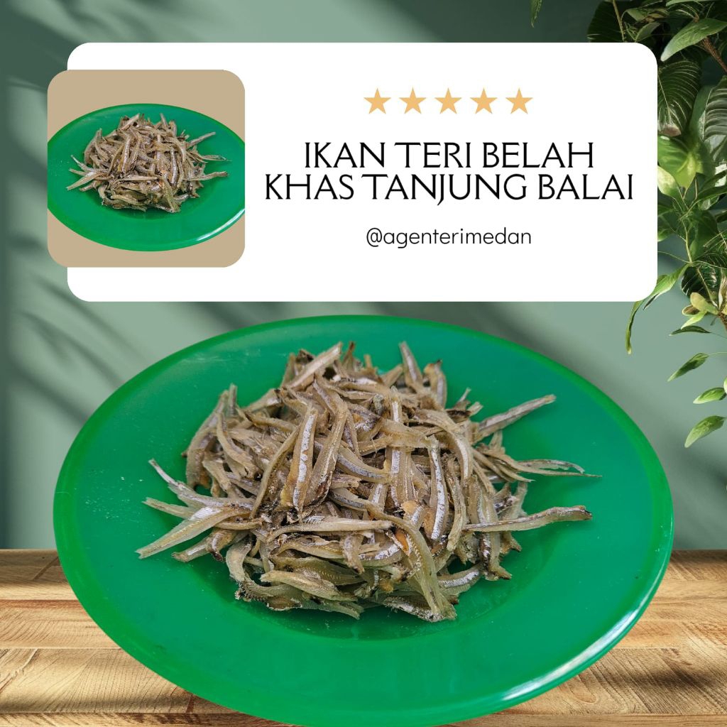 

IKAN TERI BELAH KHAS TANJUNG BALAI