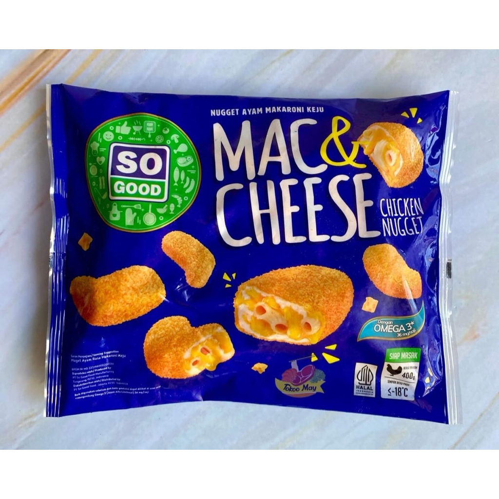 

So good Mac & cheese berat 400 gram