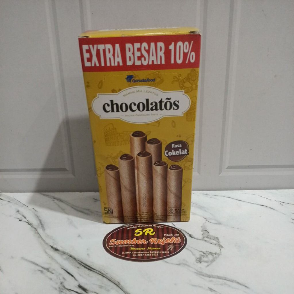 

CHOCOLATOS COKLAT BESAR BERAT 360 GRAM