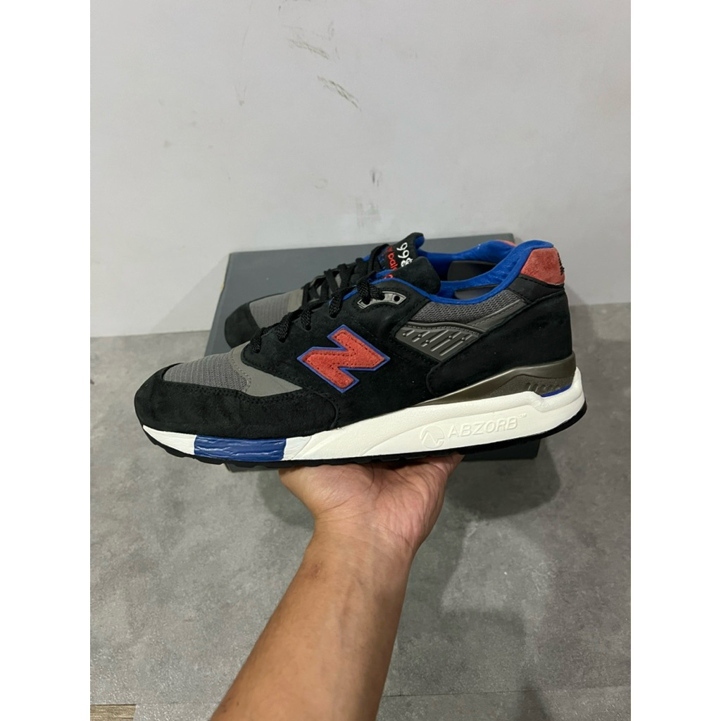 New Balance 998 Blackredblue (100% Authentic) #M939