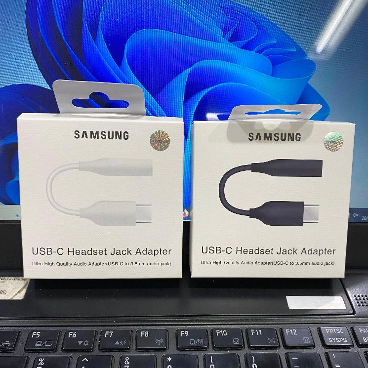 Jack Audio Headset Samsung Type-C to 3.5mm Adapter Converter Universal Bisa ke semua hp Kabel/Cable 