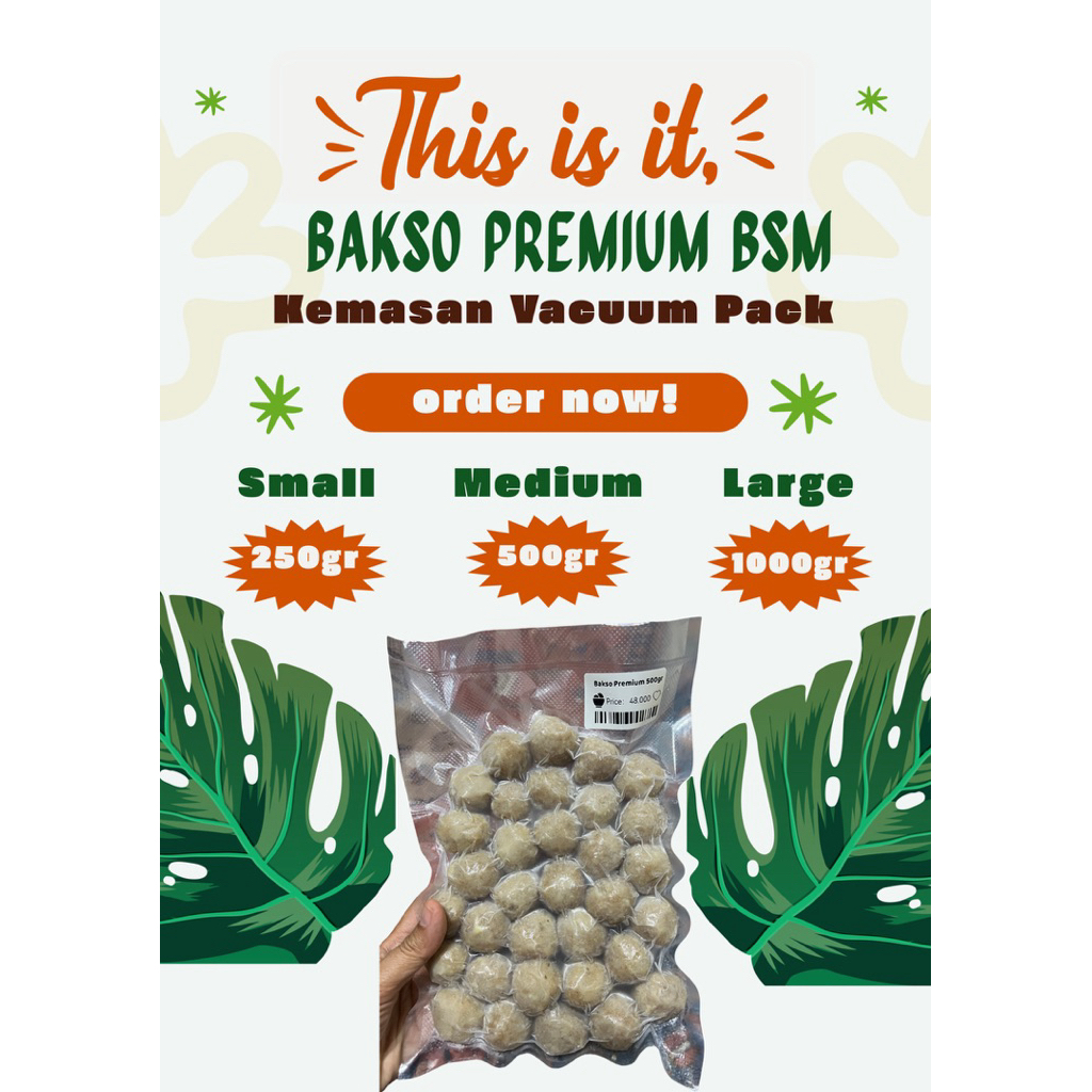 

Bakso Premium BSM (Bakso Susu Mie)