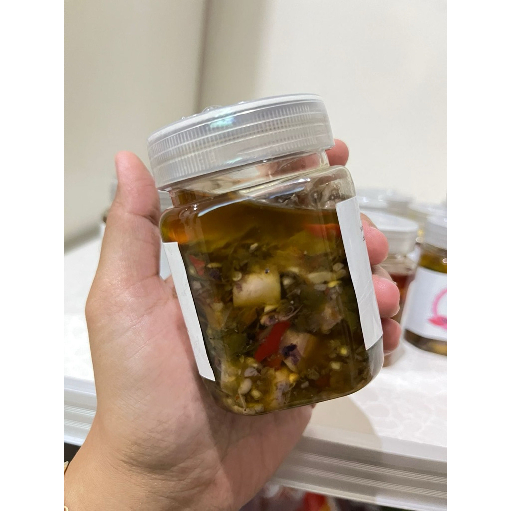 

sambal ijo cumi asin