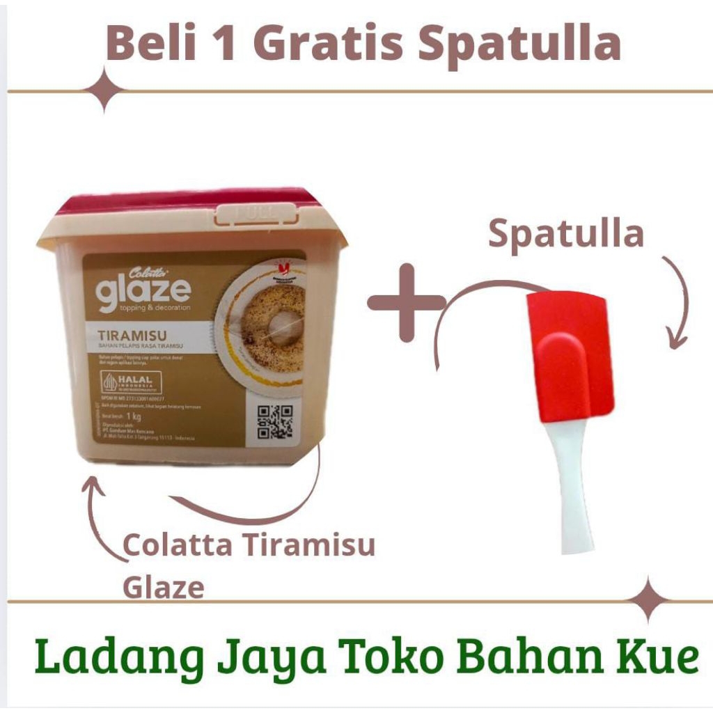 

Colatta Glaze Tiramisu 1 Kg