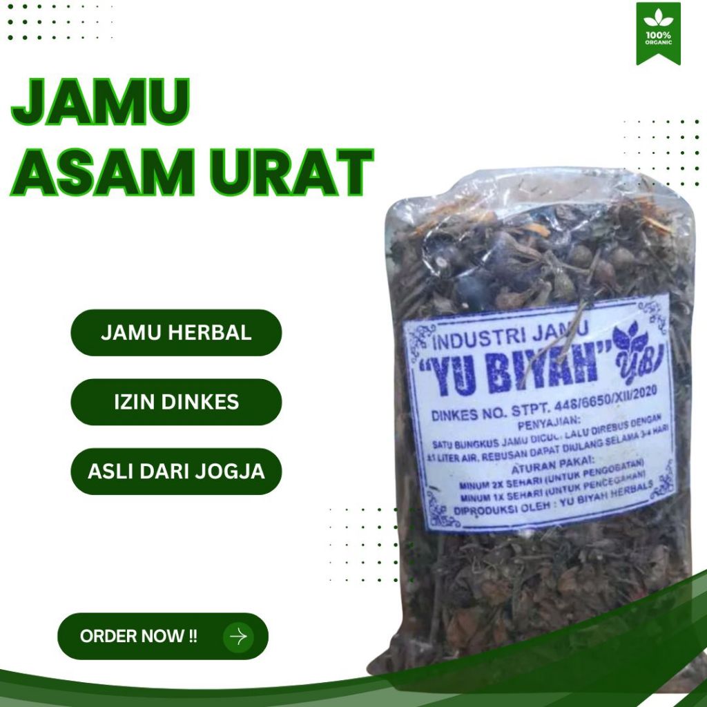 

Jamu Godog Asam Urat di Kaki Nyeri Sendi/ Obat Herbal Alami Paling Ampuh