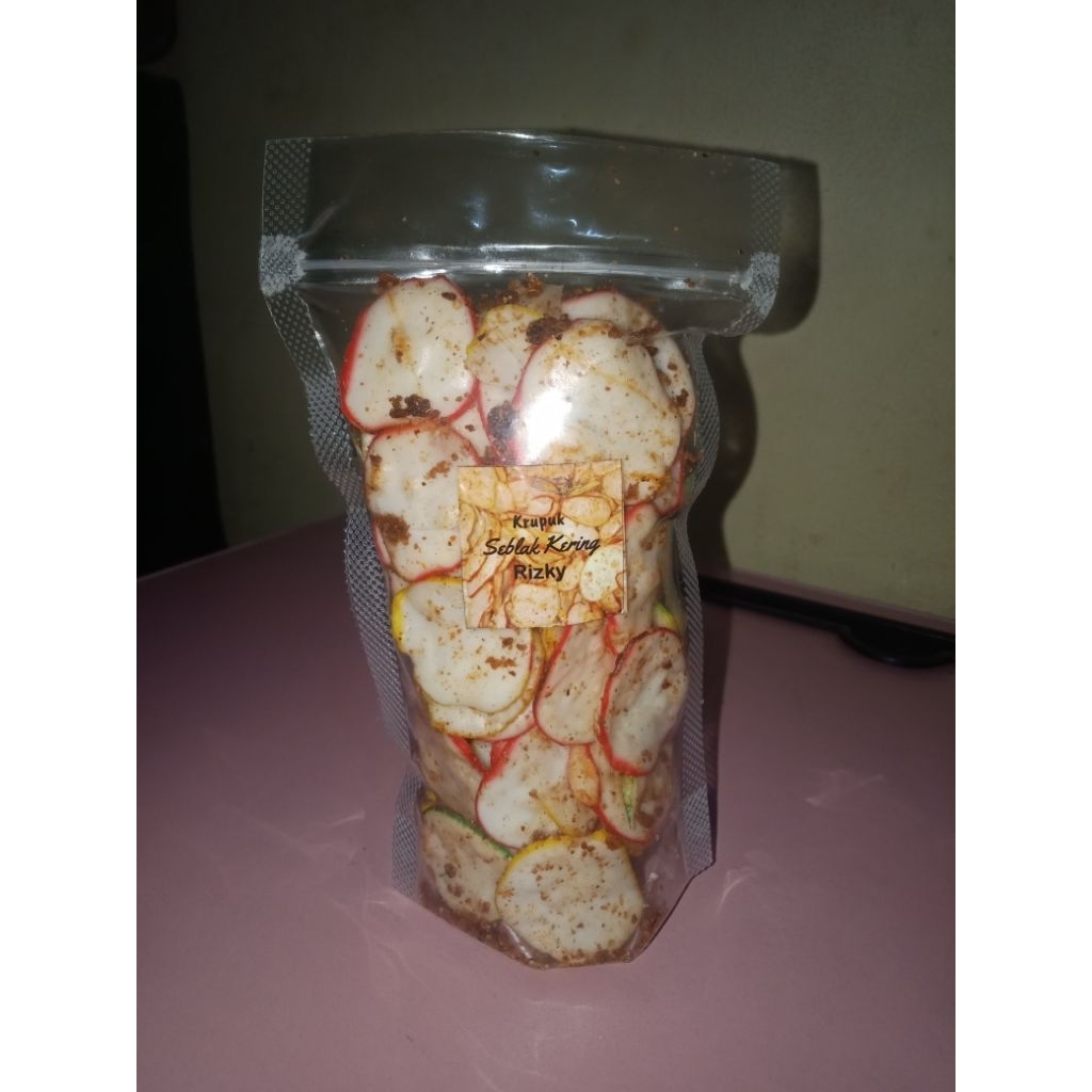

krupuk seblak/seblak kering